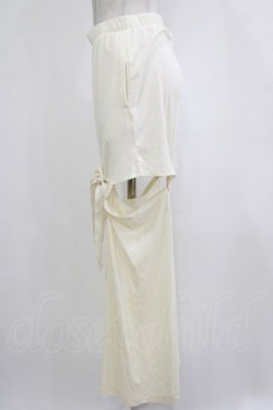 画像2: merry jenny / ribbonレッグウォーマーパンツ  アイボリー H-25-12-28-1035-LO-PA-KB-ZH