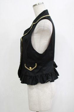 画像2: MA / ネコミミ騎士団プランス・ジレ弐  ブラック×ゴールド H-25-12-28-1036-PU-TO-KB-ZH