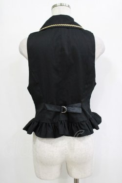 画像3: MA / ネコミミ騎士団プランス・ジレ弐  ブラック×ゴールド H-25-12-28-1036-PU-TO-KB-ZH