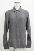 GADGET GROW / くるみボタンシャツ  グレー H-25-12-28-1037-GO-BL-KB-ZH