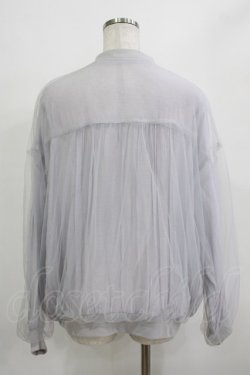 画像3: HELL CAT PUNKS / チュールレイヤードブルゾン  グレー H-25-12-28-1038-PU-JA-KB-ZH