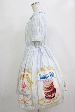 画像2: Emily Temple cute / BIG MENUワンピース M サックス H-25-12-28-1004-ET-OP-KB-ZH