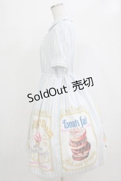 画像2: Emily Temple cute / BIG MENUワンピース M サックス H-25-12-28-1004-ET-OP-KB-ZH