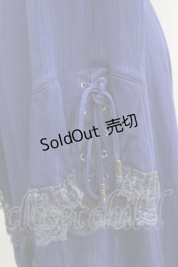 画像5: Ozz Croce / レースフリルロングカーデ  ブルー H-25-12-28-1039-OO-TO-KB-ZH