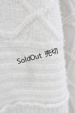 画像4: merry jenny / バックリボンニット  ベージュ H-25-12-28-1043-LO-TO-KB-ZH