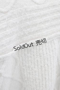 画像5: merry jenny / バックリボンニット  ベージュ H-25-12-28-1043-LO-TO-KB-ZH