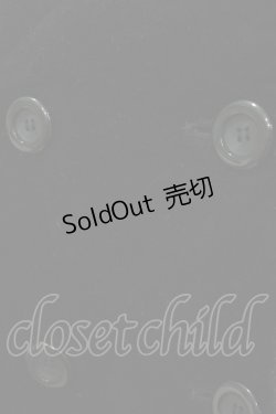 画像4: PEACE NOW / 別珍ダブルボタンケープ  ブラック H-25-12-28-1045-PU-JA-KB-ZH