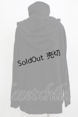 画像3: ankoROCK / レイヤード風ZIPパーカー  ブラック×レッドタータン H-25-12-28-1047-PU-TO-KB-ZH