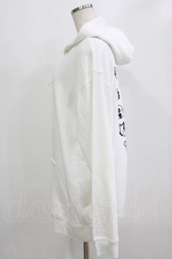 画像2: NieR Clothing / プリントプルパーカー 2XL 白 H-25-12-28-1050-PU-TO-KB-ZH