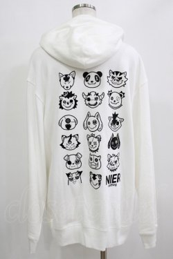 画像3: NieR Clothing / プリントプルパーカー 2XL 白 H-25-12-28-1050-PU-TO-KB-ZH