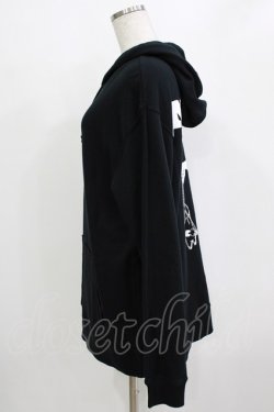 画像2: NieR Clothing / プリントプルパーカー XL 黒 H-25-12-28-1053-PU-TO-KB-ZH