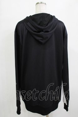 画像3: NieR Clothing / プリントプルパーカー  黒×白 H-25-12-28-1054-PU-TO-KB-ZH