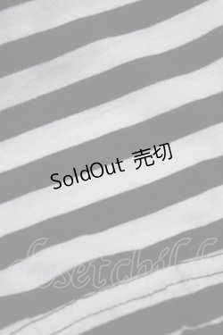 画像5: Drug Honey / ネコミミフードボーダープルパーカー  黒×白 H-25-12-28-1056-PU-TO-KB-ZH