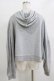 画像3: Candy Stripper / DRAMATIC HOODIE 2 グレー H-25-12-28-1057-PU-TO-KB-ZH (3)