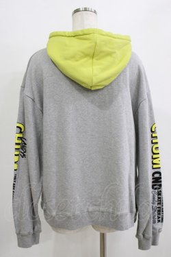 画像3: Candy Stripper / CANDYS CHUM BICOLOR HOODIE  グレー H-25-12-28-1058-PU-TO-KB-ZH
