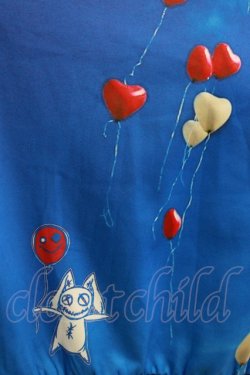 画像4: NieR Clothing / バルーンZIPパーカー  ブルー H-25-12-28-1059-PU-TO-KB-ZH