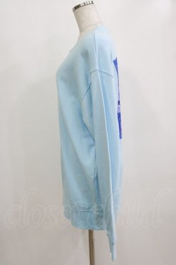 画像2: NieR Clothing / ブルーラビットトレーナー【BACK DESIGN】  サックス H-25-12-28-1063-PU-TO-KB-ZH