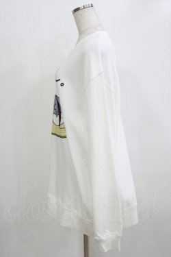 画像2: NieR Clothing / プリントSWEAT  2XL 白 H-25-12-28-1069-PU-TO-KB-ZH
