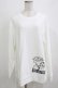 画像1: NieR Clothing / プリントSWEAT  XL 白 H-25-12-28-1070-PU-TO-KB-ZH (1)