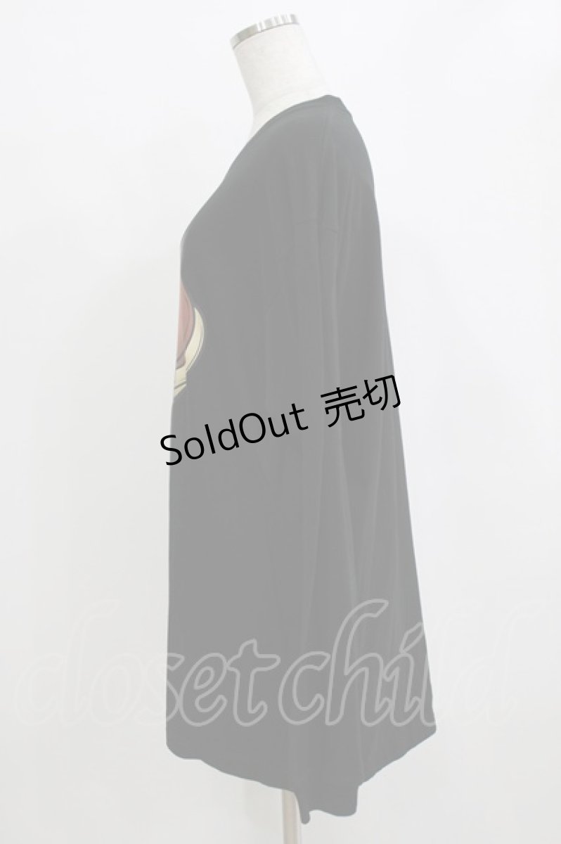 画像2: NieR CLOTHING / COTTON LONG CUTSEW XL 黒 H-25-12-28-1071-PU-TO-KB-ZH (2)