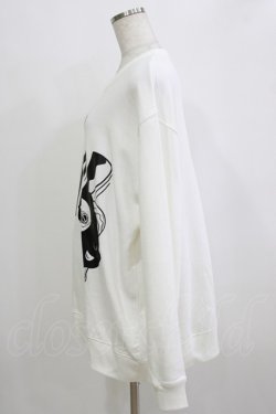 画像2: NieR Clothing / プリントSWEAT  2XL 白 H-25-12-28-1076-PU-TO-KB-ZH