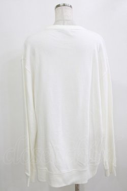 画像3: NieR Clothing / プリントSWEAT  2XL 白 H-25-12-28-1076-PU-TO-KB-ZH