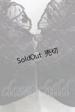 画像6: FRILL / チュール切替ボレロ  ブラック H-25-12-28-1079-HN-TO-KB-ZH