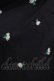 画像4: Candy Stripper / TINY FLOWER MINI ONE-PIECE  ブラック H-25-12-28-1080-PU-OP-KB-ZH (4)