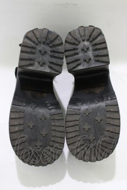 画像4: YOSUKE / 厚底パンプス L(24.5cm) ブラック H-25-12-28-1082-PU-SH-KB-ZH