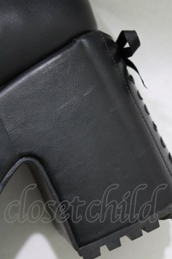 画像5: YOSUKE / 厚底パンプス L(24.5cm) ブラック H-25-12-28-1082-PU-SH-KB-ZH