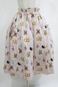 Melody BasKet / ちいさなぬいぐるみスカート  ピンク H-25-12-28-1007-LO-SK-KB-ZH