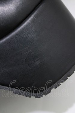 画像7: YOSUKE / 厚底パンプス L(24.5cm) ブラック H-25-12-28-1082-PU-SH-KB-ZH
