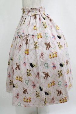 画像2: Melody BasKet / ちいさなぬいぐるみスカート  ピンク H-25-12-28-1007-LO-SK-KB-ZH