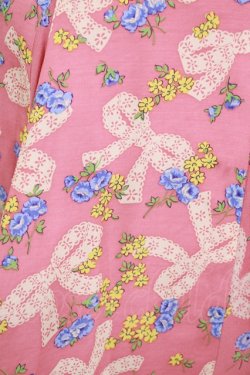 画像4: Jane Marple Dans Le Salon / Granny's ribbonのゴアードスカート  ピンク H-25-12-28-1008-JM-SK-KB-ZH