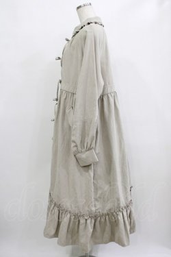 画像2: merry jenny / ピーチリボンフリルカラーワンピース  ベージュ H-25-12-28-1011-LO-OP-KB-ZH