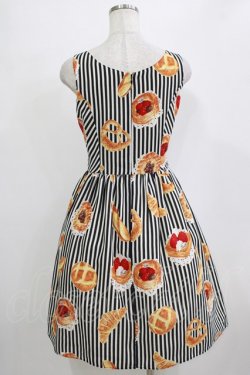 画像3: Emily Temple cute / バケットストライプノースリーブワンピース  ブラック H-25-12-28-1013-ET-OP-KB-ZH