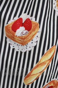 画像4: Emily Temple cute / バケットストライプノースリーブワンピース  ブラック H-25-12-28-1013-ET-OP-KB-ZH