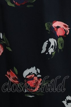 画像4: Shirley Temple / フラワープリントワンピース Ladies ブラック H-25-12-28-1014-ET-OP-KB-ZH