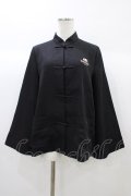 To Alice / パンダ刺繍ジャケット M ブラック H-25-12-28-064-LO-JA-NS-ZH