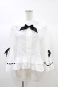 BABY,THE STARS SHINE BRIGHT / Rose Bloom ブラウス Free オフ/ブラック H-25-12-28-008-BA-BL-NS-ZH