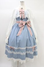 画像1: Hoshibako Works / 東方Project ×HoshibakoWorks アリス・マーガトロイド ケープ付きワンピース S サックス H-25-12-28-009-LO-OP-NS-ZH (1)