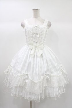 画像1: Angelic Pretty / Bright Sugarジャンパースカート Free シロ H-25-12-28-010-AP-OP-NS-ZH