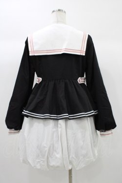 画像2: To Alice / セーラーワンピース M ブラック H-25-12-28-019-LO-OP-NS-ZH