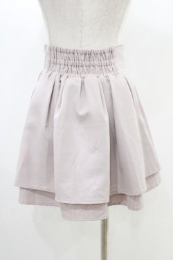 画像2: evelyn / ダブルフレアスカート Free ピンク H-25-12-28-003-LO-SK-NS-ZH