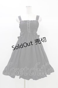 metamorphose / シャーリングジャンパースカート Free ブラック H-25-12-28-025-ME-OP-NS-ZH