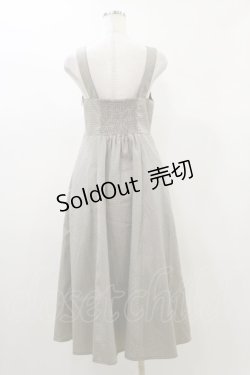 画像2: an another angelus / 変形スクエアネックジャンスカ Free BROWN×BK H-26-01-03-051-CA-OP-NS-ZH