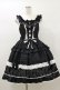 画像1: BABY,THE STARS SHINE BRIGHT / Rose Princessジャンパースカート Free ブラック H-26-01-03-056-BA-OP-NS-ZH (1)