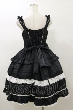 画像2: BABY,THE STARS SHINE BRIGHT / Rose Princessジャンパースカート Free ブラック H-26-01-03-056-BA-OP-NS-ZH