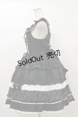 画像3: BABY,THE STARS SHINE BRIGHT / Rose Princessジャンパースカート Free ブラック H-26-01-03-056-BA-OP-NS-ZH