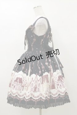 画像3: BABY,THE STARS SHINE BRIGHT / Chocolate Fascinate Fairytale柄チョコリエールジャンパースカート Free ビターチョコレート(黒) H-26-01-03-058-BA-OP-NS-ZH